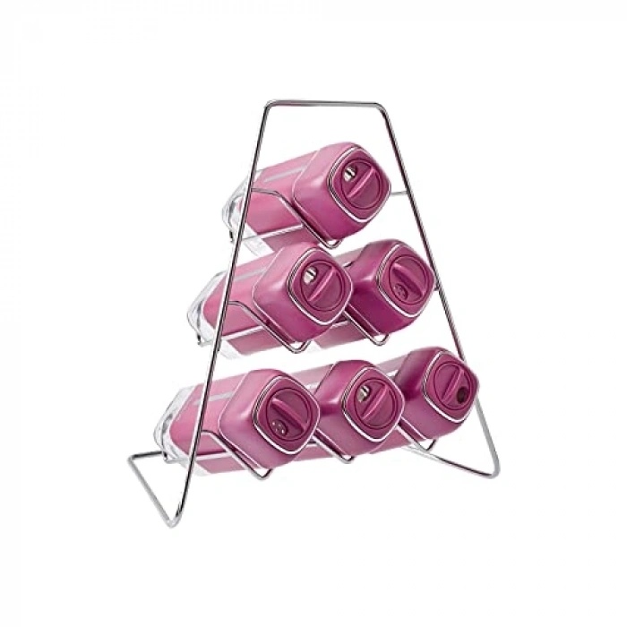 7 Parça Üçgen Cam Baharat Takımı - Pratik ve Kullanışlı