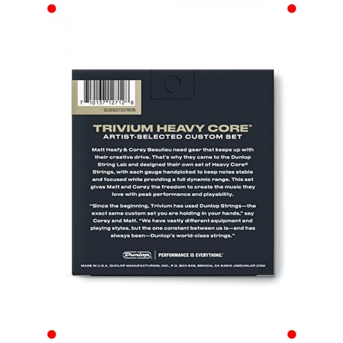 7 Telli Elektro Gitar Teli Seti - Uzun Ömürlü