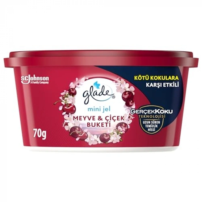 70 Gr Jel Meyve ve Çiçek Buketi