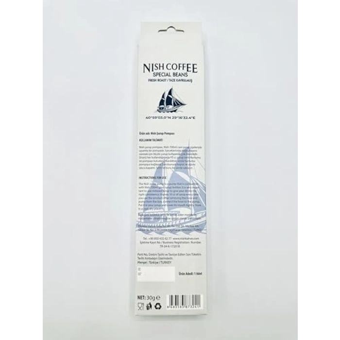 700 ml Kapasiteli Şurup Pompası, Pratik Kullanım