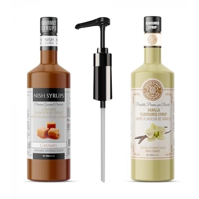 700 ml Kapasiteli Şurup Pompası, Pratik Kullanım