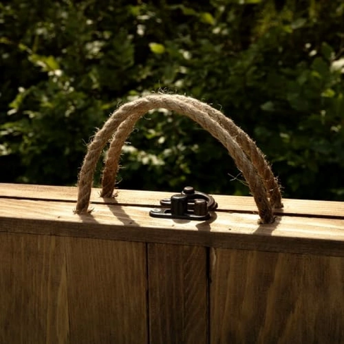 70x150 cm katlanır kamp masası, ceviz renk, pratik kullanım