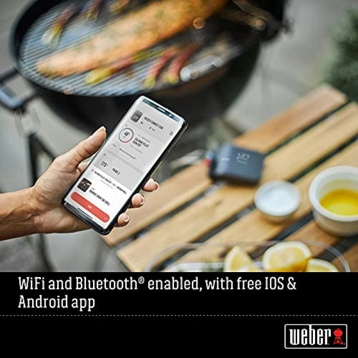 7173 Charcoal Grill Cover, Black