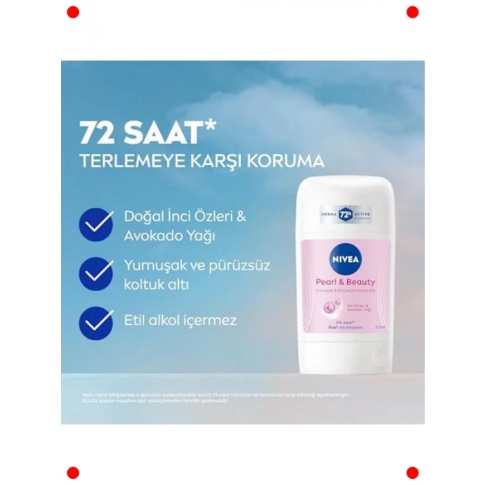 72 Saat Etkili Stick Deodorant 50ml