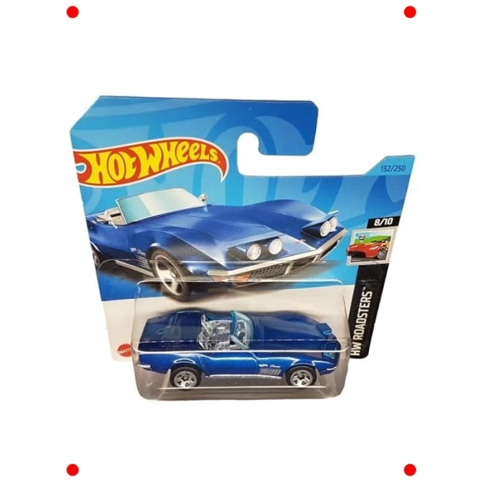 ´72 Stingray Cabriolet Model Araba - Koyu Mavi