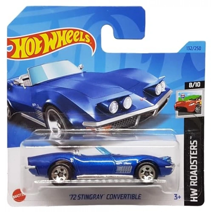 72 Stingray Convertible Model Araba, Kısa Kart ve Metalik Detaylar