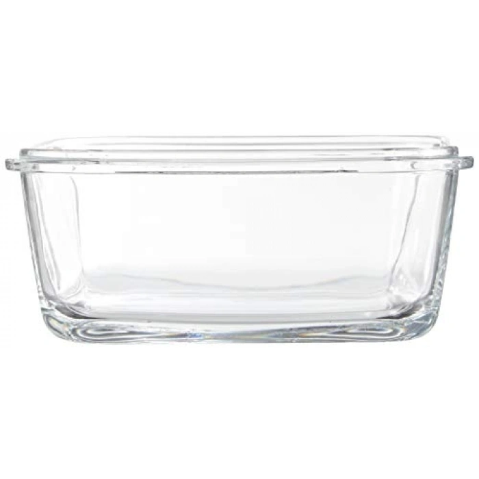 720 cc Kapasiteli Orta Boy Tek Parça Cam Saklama Kabı