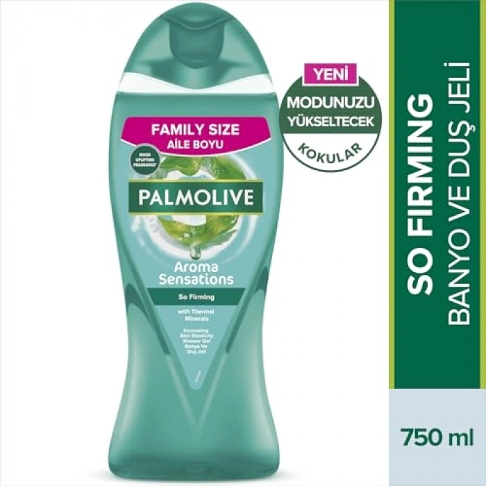 750 ml duş jeli, zengin nemlendirme, temizleyici formül