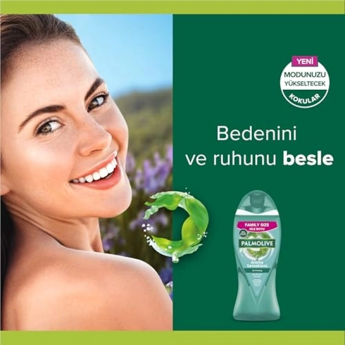 750 ml duş jeli, zengin nemlendirme, temizleyici formül