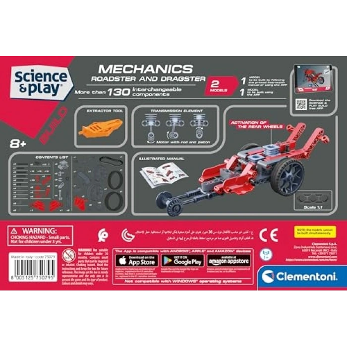 75079TR Mekanik Laboratuvar Seti - 8 Yaş ve Üzeri