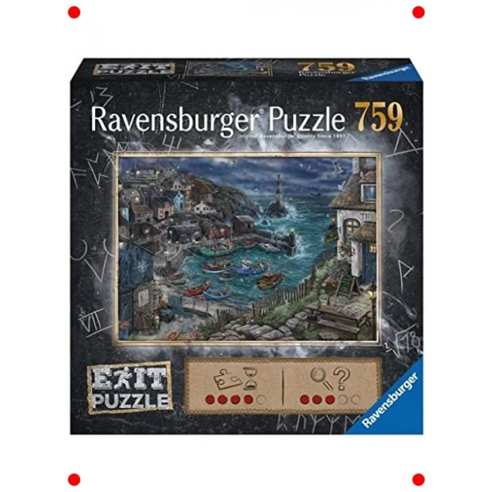 759 Parça Balıkçı Kasabası Yapbozu