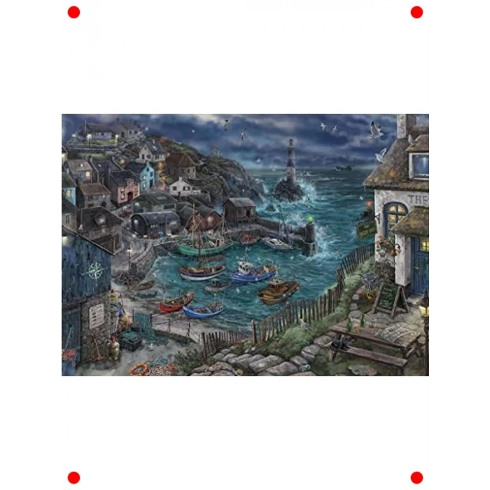 759 Parça Balıkçı Kasabası Yapbozu