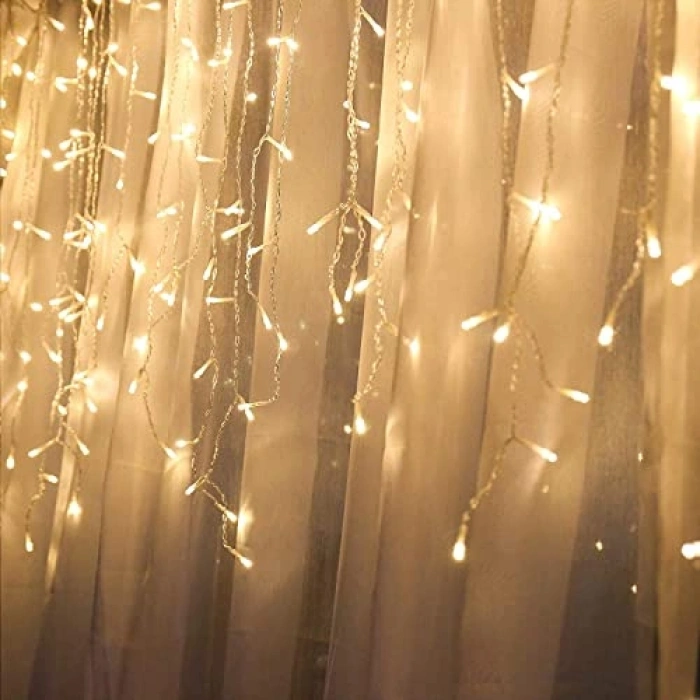 8 Fonksiyonlu LED Işık Seti, Yılbaşı Dekorasyonu için Eklenebilir
