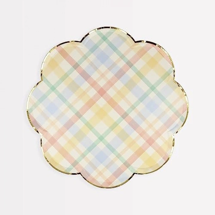 8li Bahar Temalı Desenli Tabak Seti ile Şık Sofralar Kurun