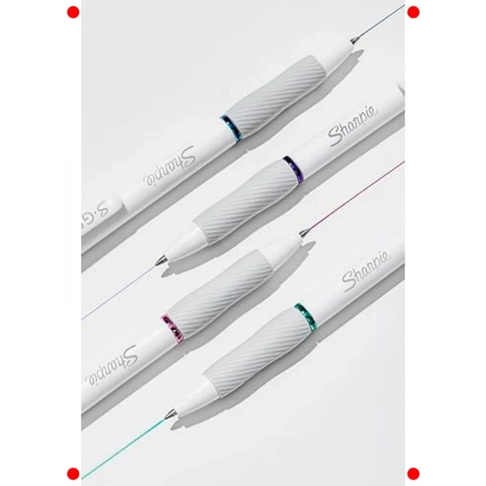 8li Moda Jel Kalem Seti, Orta Uç (0,7 mm)