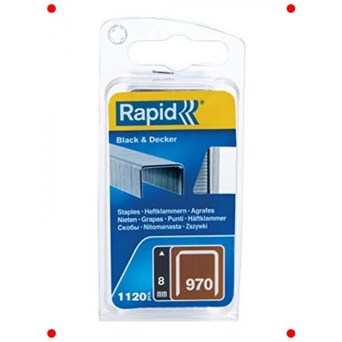 8 mm Zımba Teli, Düz Tel Kıskaçlar, 1.120 Adet