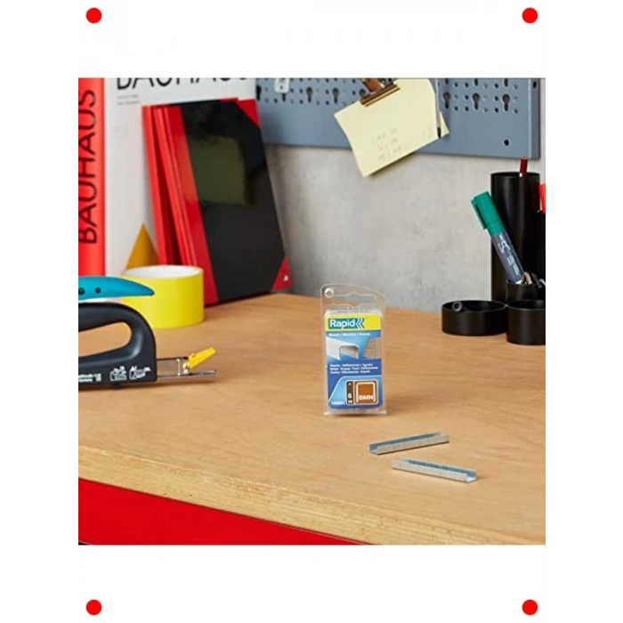 8 mm Zımba Teli, Düz Tel Kıskaçlar, 1.120 Adet