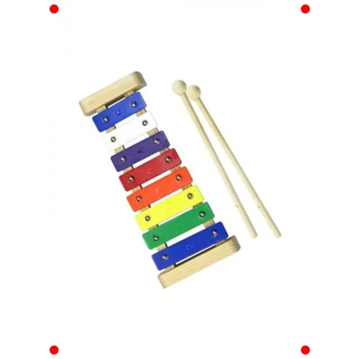 8 Notalı Ahşap Orff Ksilofon – Gerçek Tonlar