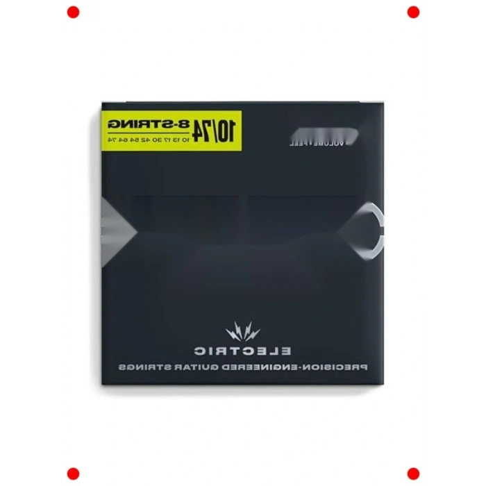 8 Telli Elektro Gitar Teli Takımı (.010-.074)