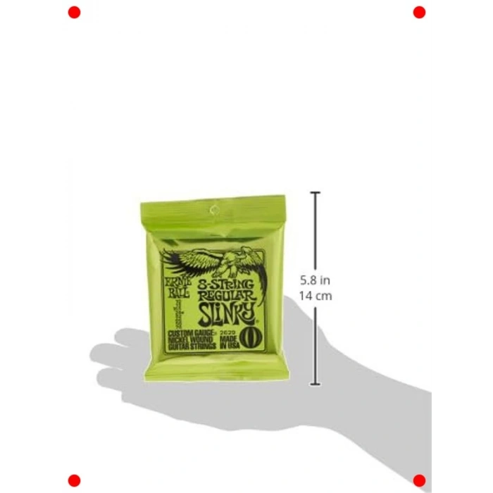 8 Telli Nikel Yara Elektro Gitar Teli Seti