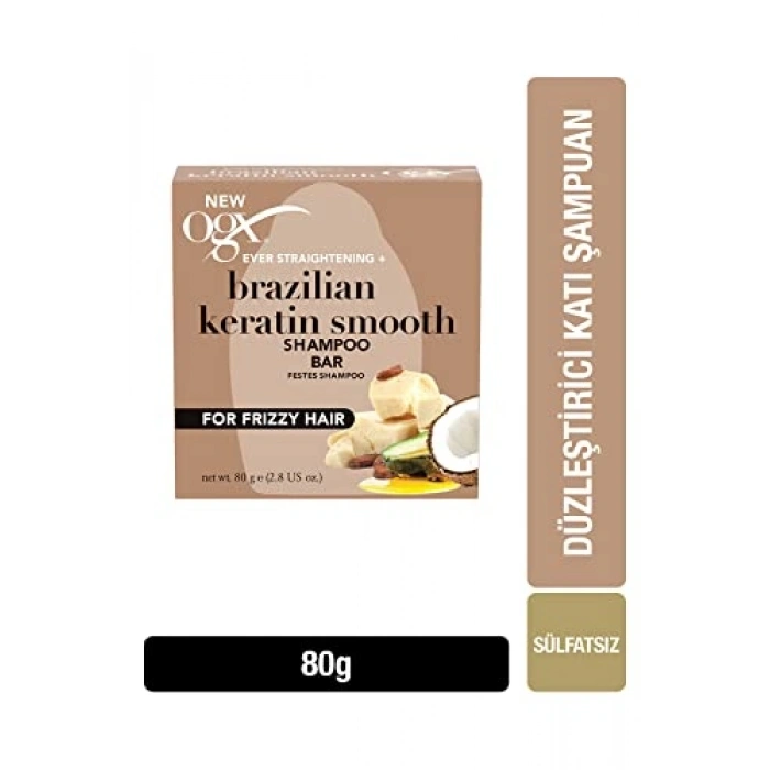 80 gr Katı Şampuan, Brezilya Keratin Terapisi