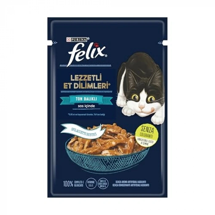 80 Gr Tekli Paket Lezzetli Ton Dilimleri