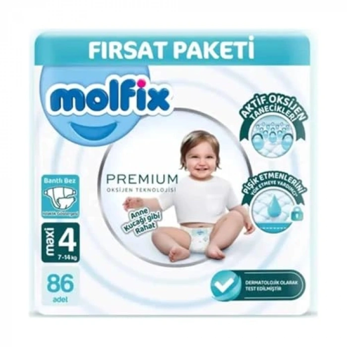 86lı Maxi Bebek Bezi, Oks Marka