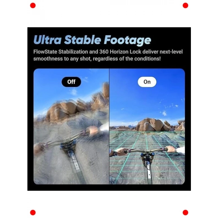 8K 360° Aksiyon Kamera Motosiklet Paketi - Su Geçirmez