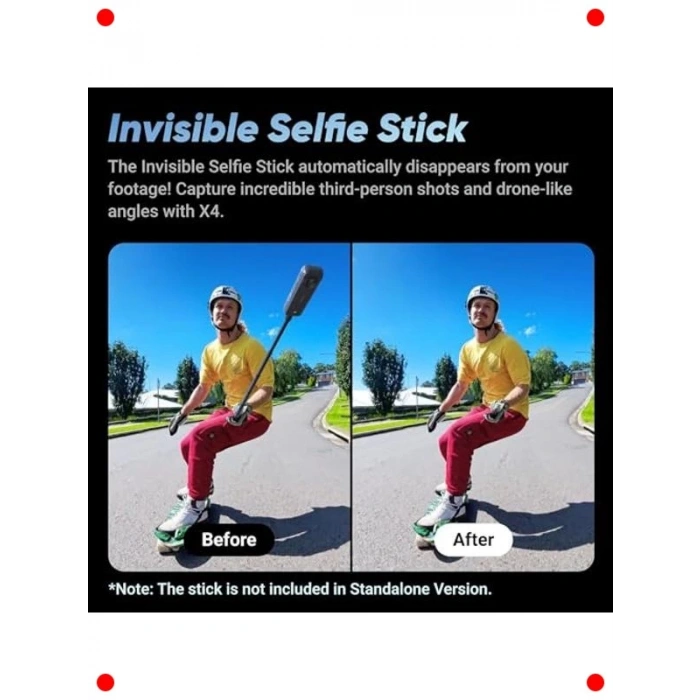 8K 360 Derece Su Geçirmez Aksiyon Kamera