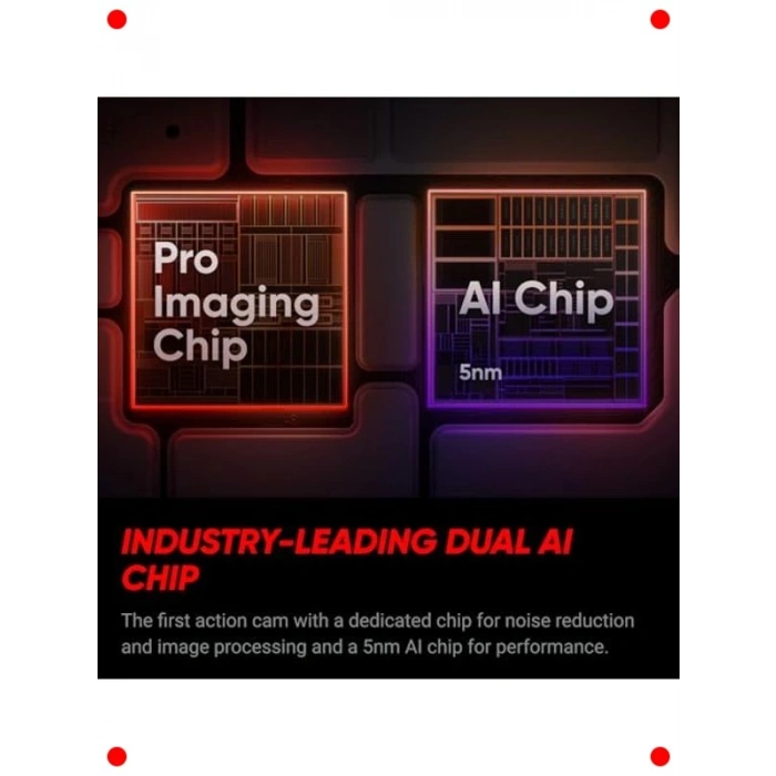 8K Aksiyon Kamerası - Çift Pil Paketi