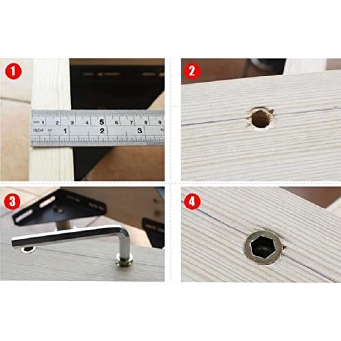 8x13 mm Çinko Metal Dübel - 50 Adet Paket