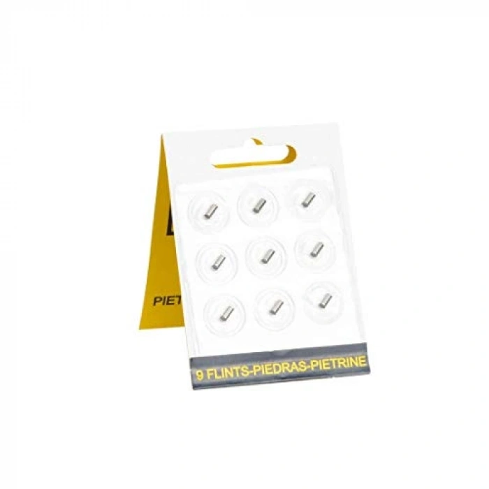 9 adet ® çakmak taşı