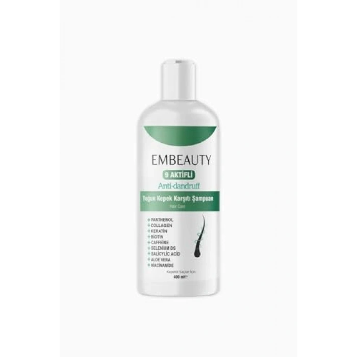 9 Aktif İçerikli Şampuan 400 ml Egzama ile Savaşan