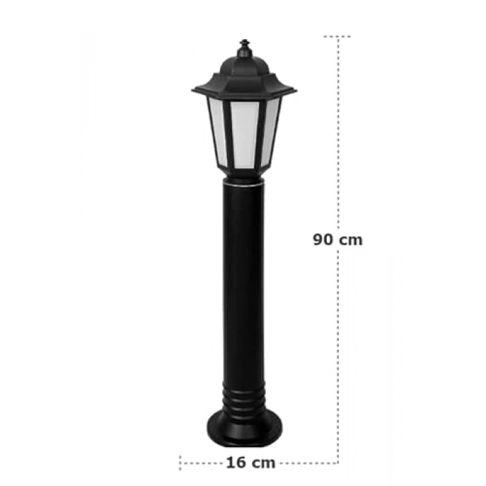 90 cm Direk Bahçe Aydınlatma, Set Üstü Lambası