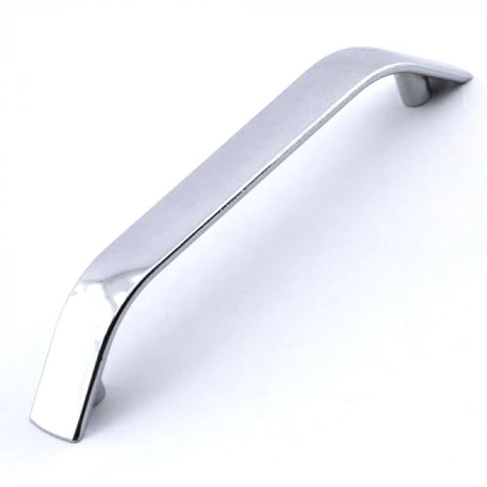 96 mm Krom Renk Mutfak Dolabı Çekmece Kulpları, Metal