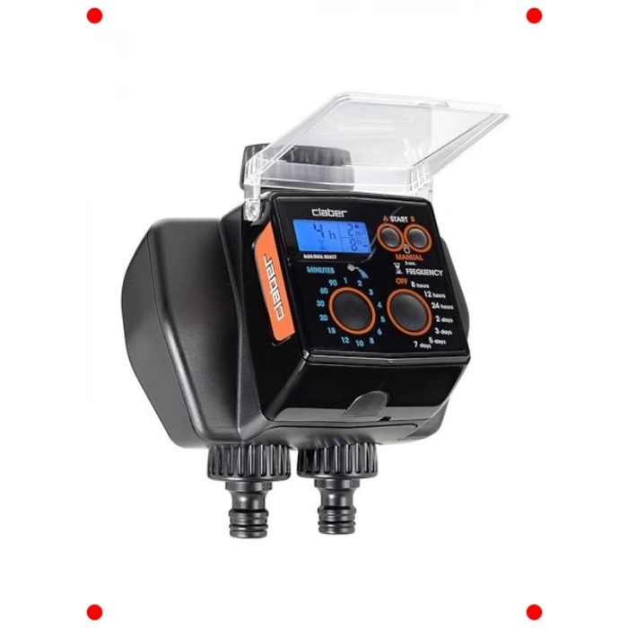 98 Programlı 2 Çıkışlı Otomatik Sulama Zamanlayıcısı