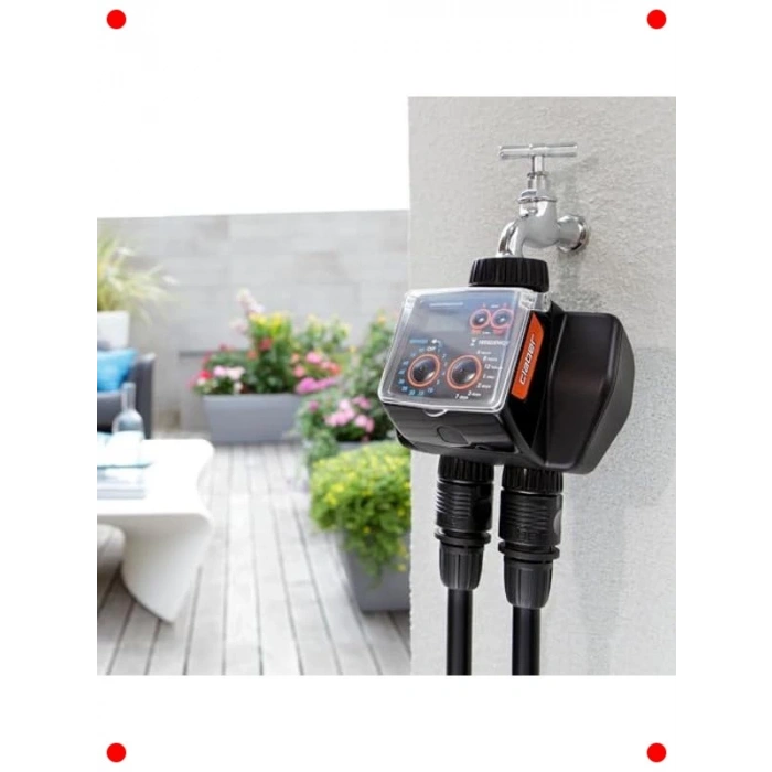 98 Programlı 2 Çıkışlı Otomatik Sulama Zamanlayıcısı