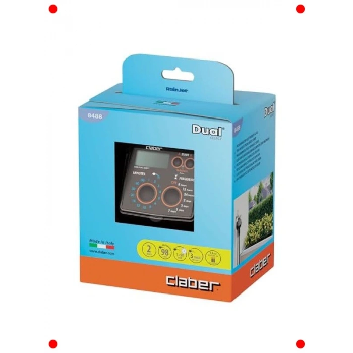 98 Programlı 2 Çıkışlı Otomatik Sulama Zamanlayıcısı