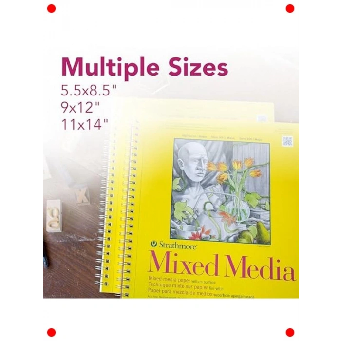 9x12 Karışık Teknik Sanat Pedi - 40 Yaprak