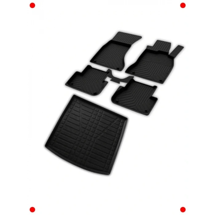 A4 B8 (08-16) Uyumlu Paspas & Bagaj Havuzu Seti