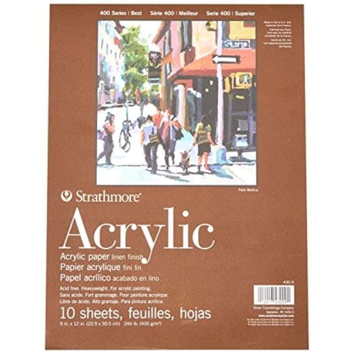 A4 Boyutunda 400gr Akrilik Defter - Yaratıcılığınızı Keşfedin