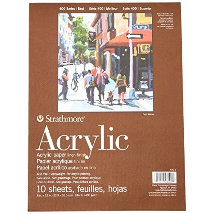 A4 Boyutunda 400gr Akrilik Defter - Yaratıcılığınızı Keşfedin