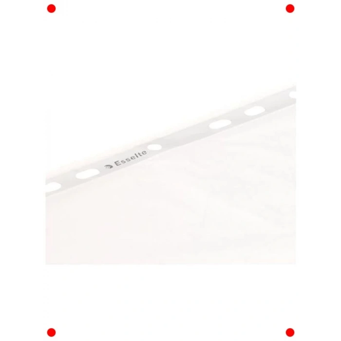 A4 Buzlu Poşet Dosya (100 Adet) - 11 Delikli