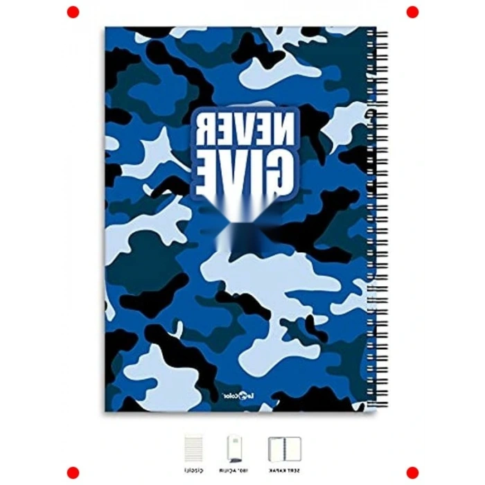 A4 Çizgili Defter, 200 Sayfa