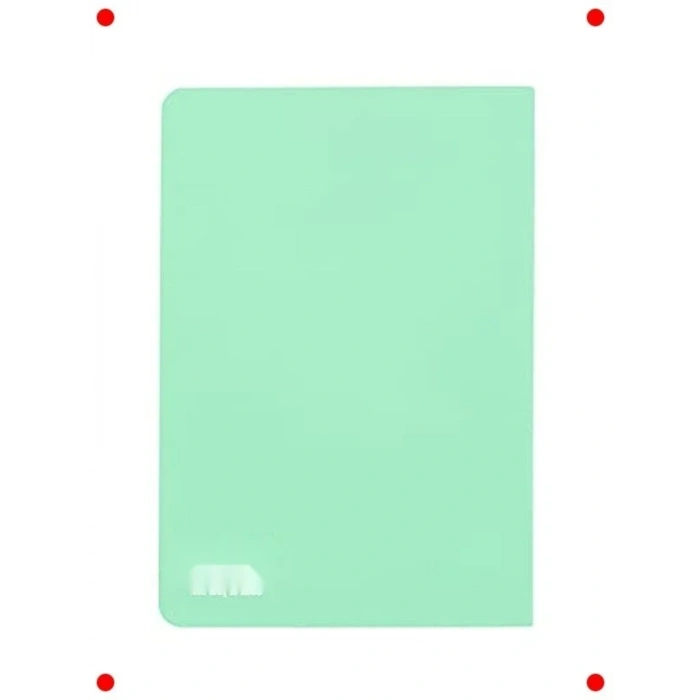 A4 Çizgili Defter 80 Yaprak - Yeşil Kapak