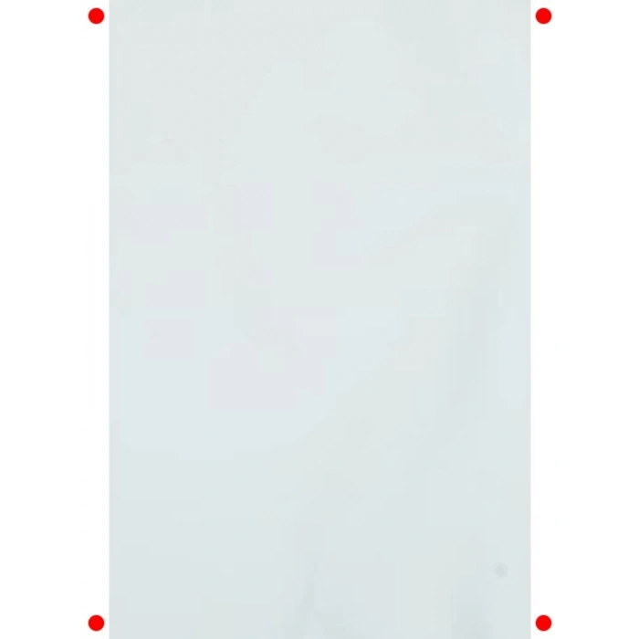 A4 Delikli Poşet Dosya | 100 Adet Buzlu Şeffaf