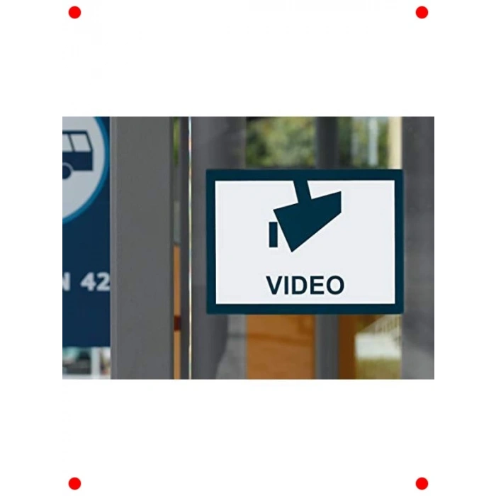 A4 Hava Koşullarına Dayanıklı Dış Mekan Etiketi 40 Adet