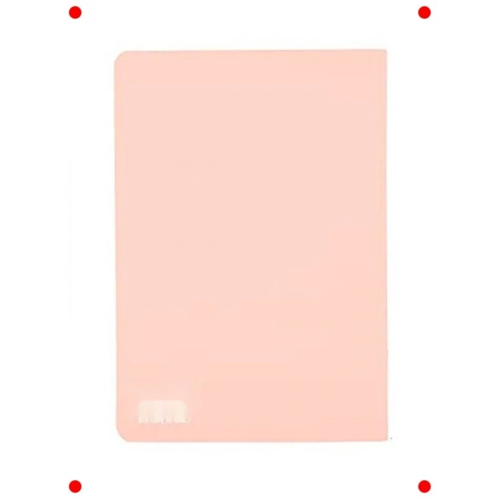 A4 Kareli Defter - 60 Yaprak, Somon Rengi