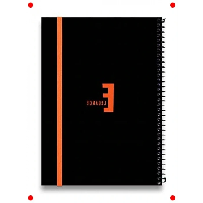 A4 Kareli Spiralli Defter 160 Sayfa