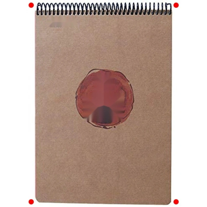 A4 Kraft Çizgisiz Bloknot (100 Yaprak)